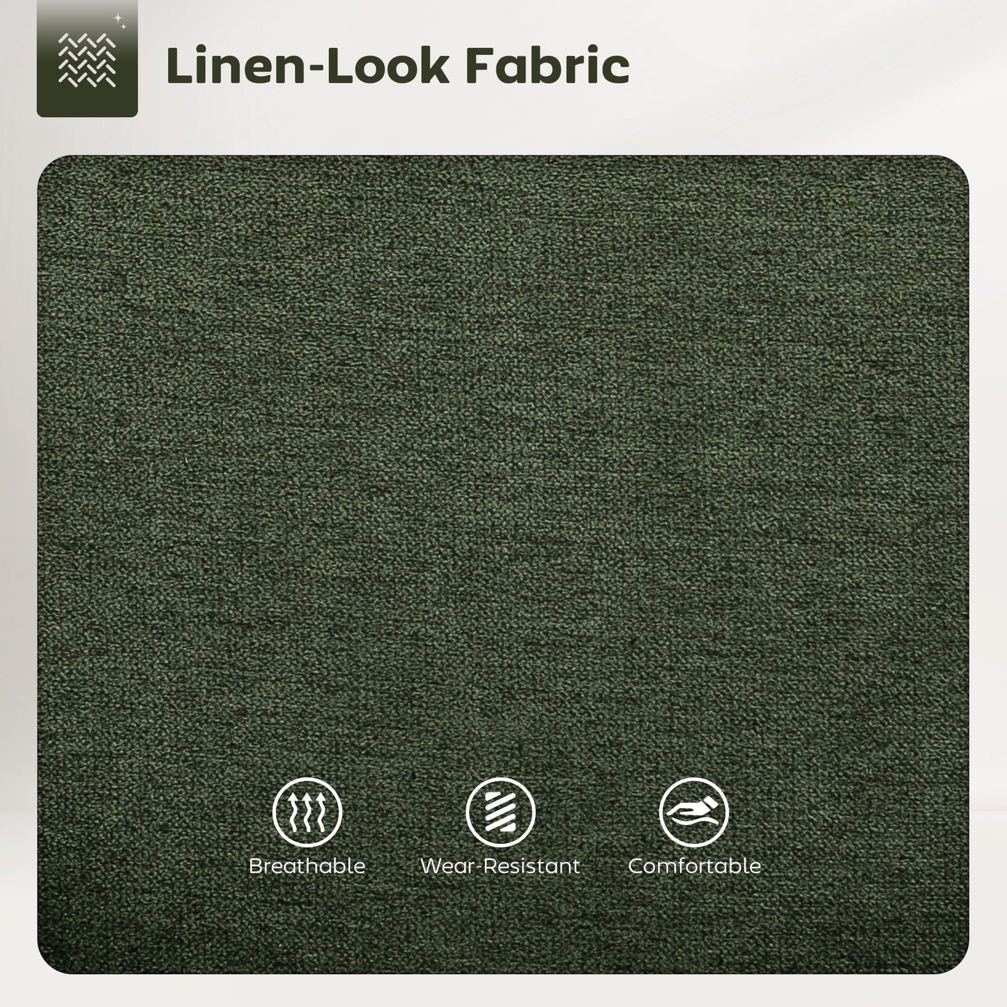 HOMCOM Set of Two Relaxed Tub Bar Stools - Dark Green