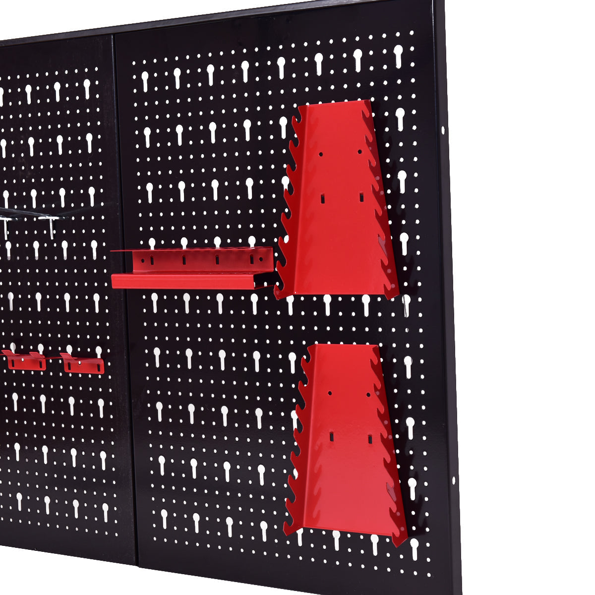 24" x 48" Metal Pegboard Garage Tool Board Holder