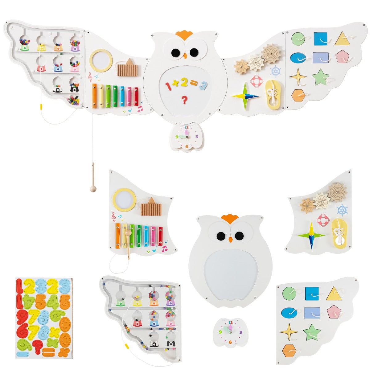 11-in-1 Toddler Learning Activity Center for Boys Girls 3+ Years Old
