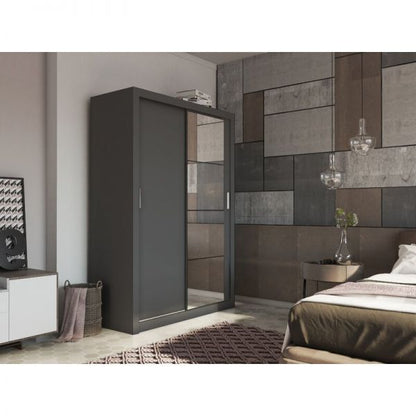 Tourville 2 Door Sliding Wardrobe 150cm - 3 Colours