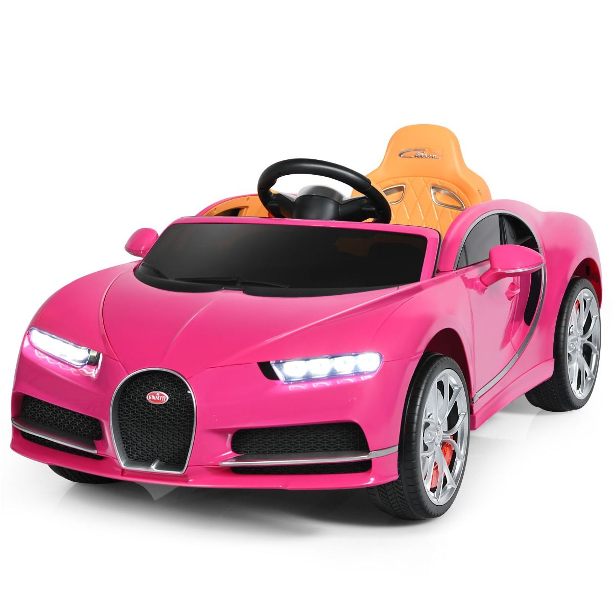 12V Kids Licensed Battery Powered Vehicle with Remote Control-Pink