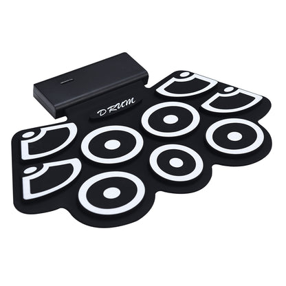 Roll-Up Electronic Drum With Lithium Battery and Bluetooth