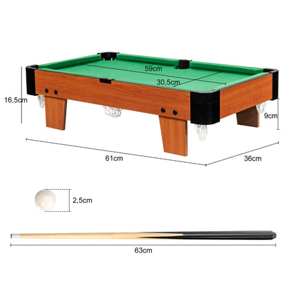 Wooden Table Top  Pool Set