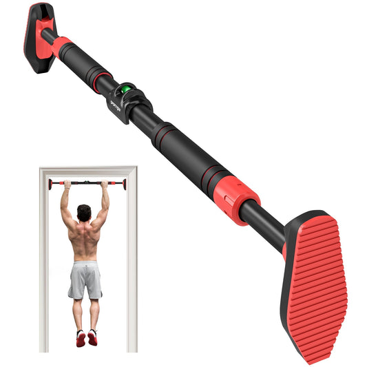 SPORTNOW Pull Up Bar, for 92-120cm Doorways, No Screws, Maximum load 200kg