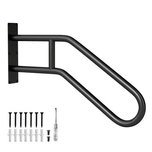 U-Shape Safety Handrail with Matte Finish for Elderly Kids