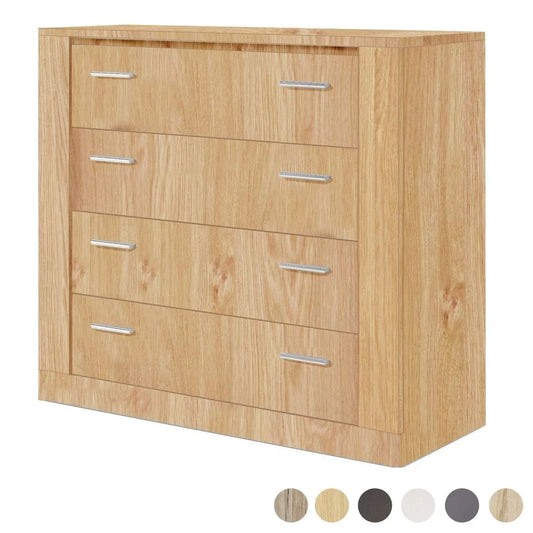 Arti 4 Drawer Storage Chest - 6 Colours