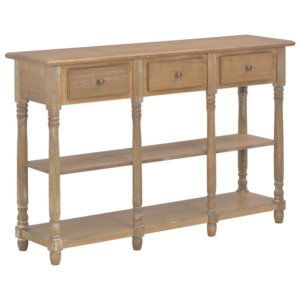 vidaXL Console Table 110x30x76cm Engineered Wood 1
