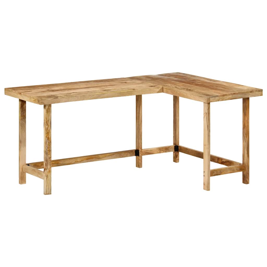 vidaXL Desk 165x110x75 cm Solid Wood Mango 1