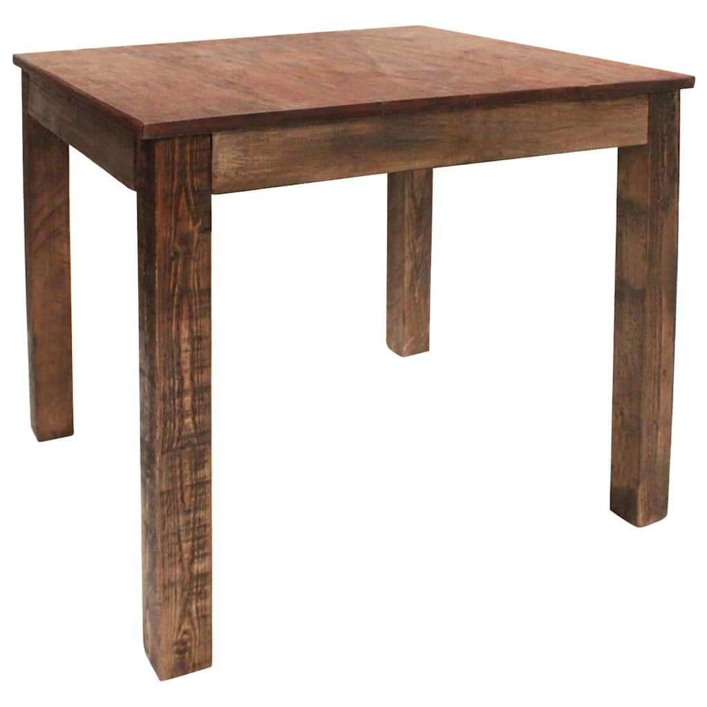 244495 vidaXL Dining Table Mixed Recycled Wood 82x80x76 cm 1