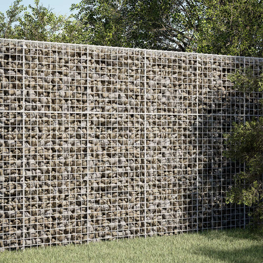 vidaXL Gabion with 3.5 mm Wire and 5x5 cm Mesh 150x100x150 cm 1