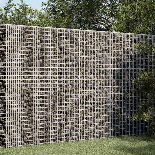 vidaXL Gabion with 5 mm Wire and 5x2.5 cm Mesh 100x100x150 cm 1