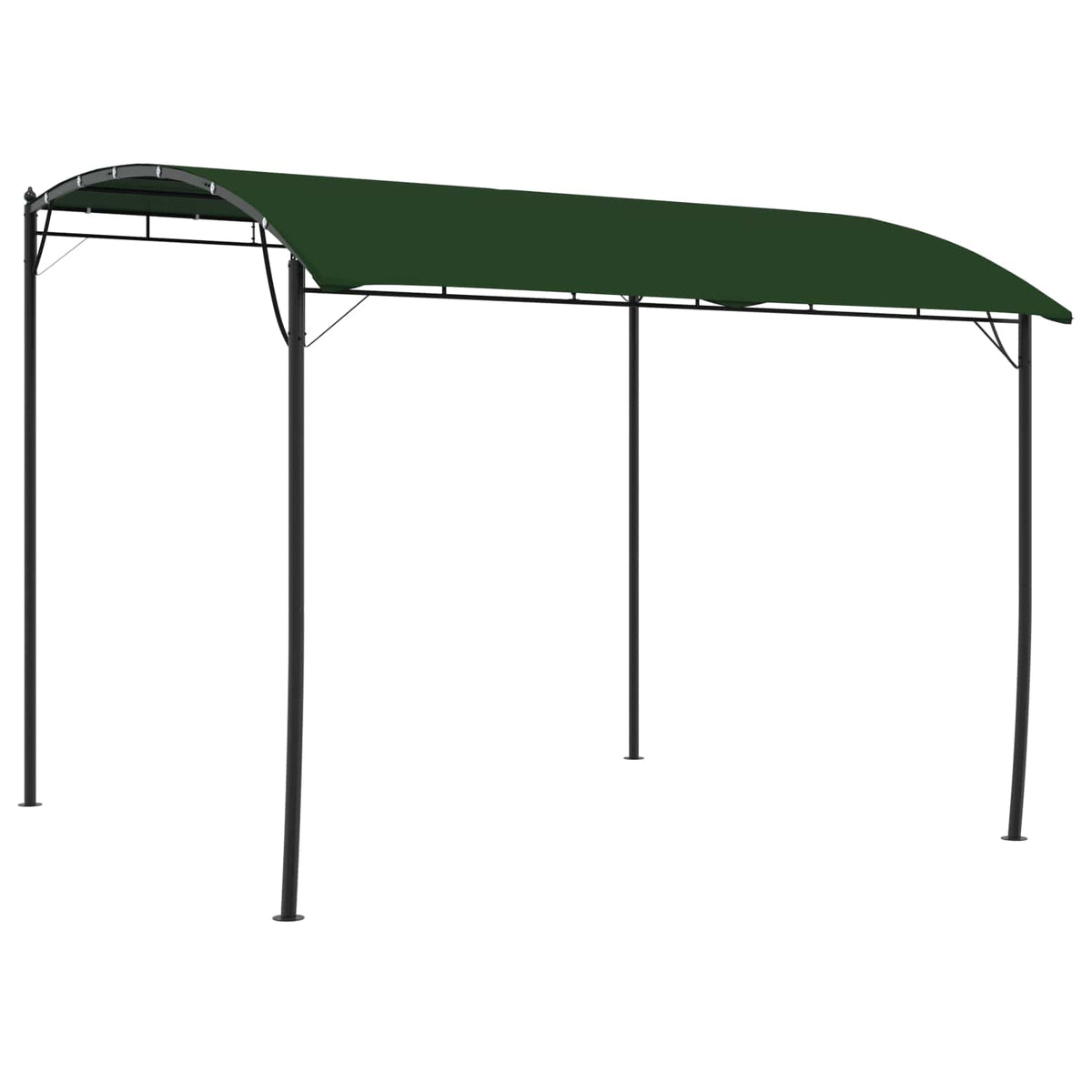 vidaXL Gazebo 3 x 3 x 2.55 m Green 1