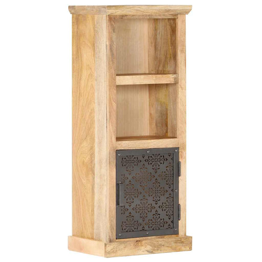 vidaXL Highboard with Door 45x32x110 cm Solid Mango Wood 1