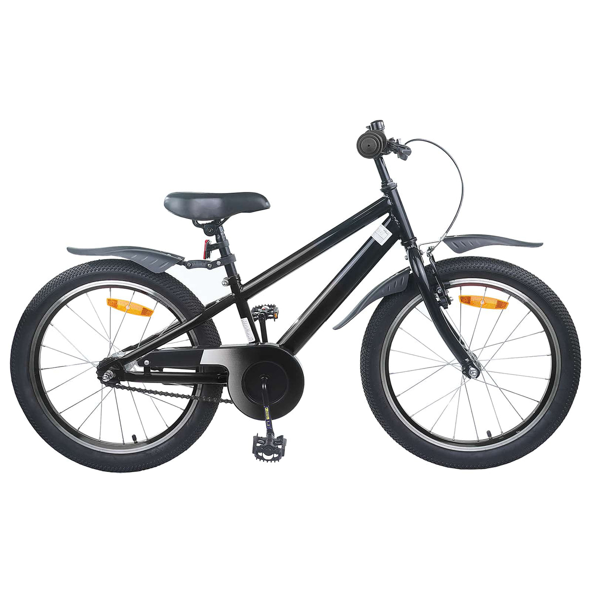 vidaXL Kids Bike 20 Inches for 6-11 Years Old Black 1