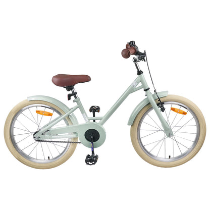 vidaXL Kids Bike 20 Inches for 6-11 Years Old Light Green 1