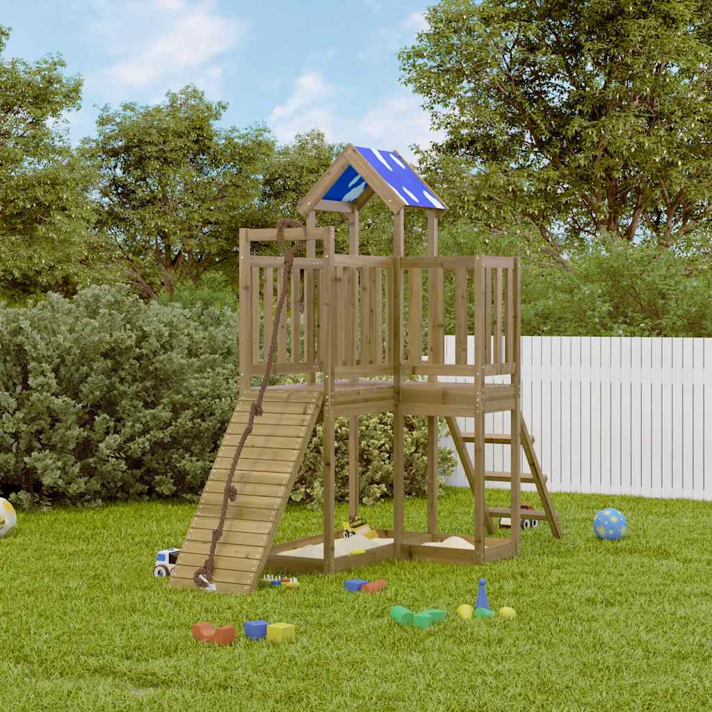 vidaXL Outdoor Playset Impregnated Wood Pine 1