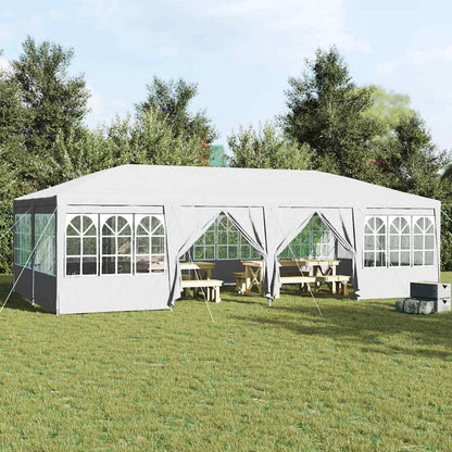 vidaXL Party Tent 800 x 400 x 266 cm White Polyethylene 1