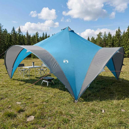 vidaXL Party Tent Blue 500 x 500 x 352 cm Polyester and Steel 1