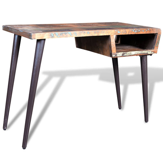241138 Reclaimed Wood Desk with Iron Legs 1