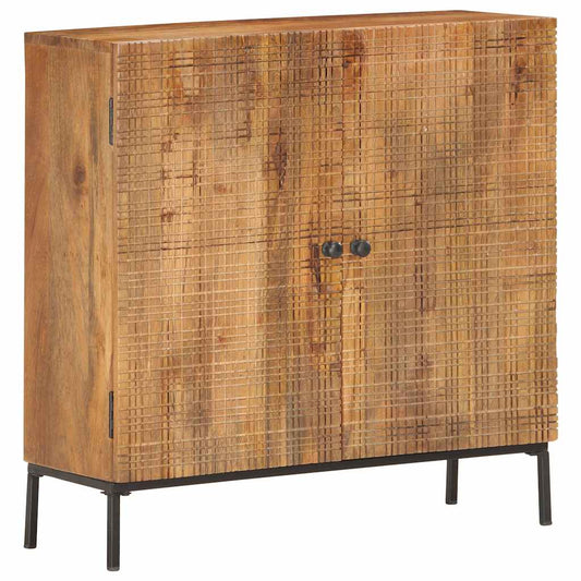 286558 vidaXL Sideboard 75x30x75 cm Solid Mango Wood 1