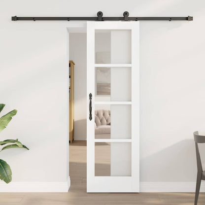 vidaXL Sliding Door ORKDAL White 61 x 198.5 cm 1