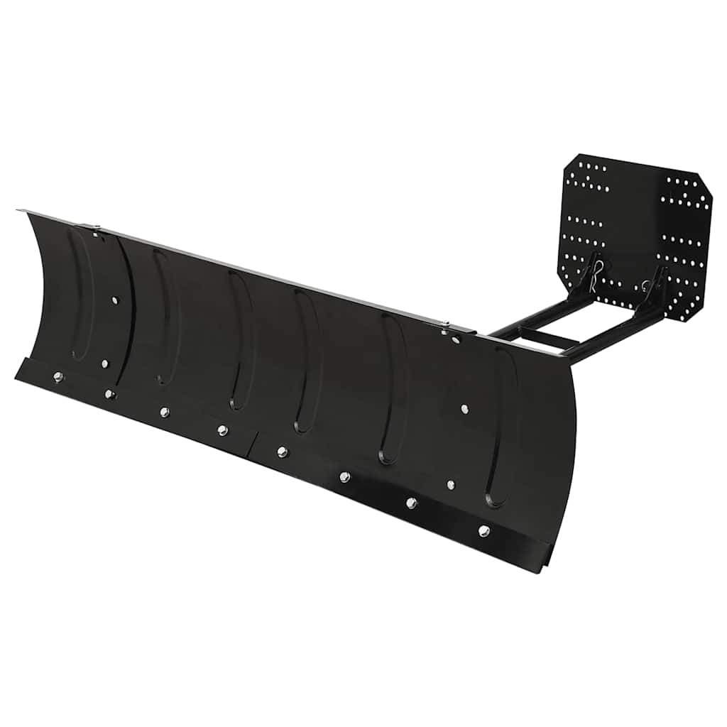 vidaXL Snow Plough for ATV 150x38 cm Black 1