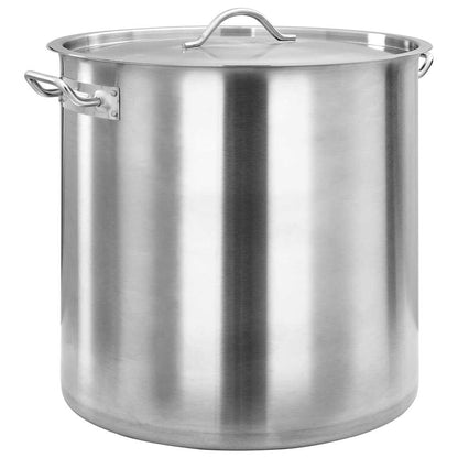 vidaXL Stock Pot 98 L 50x50 cm Stainless Steel 1