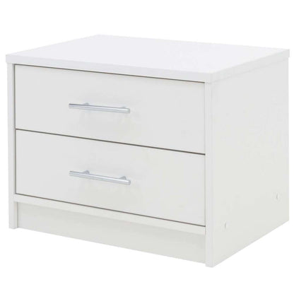 Bedside Table DUNHAM White