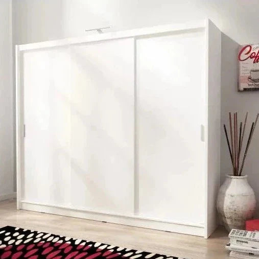 Twiki I 250 Wardrobe 250cm - White Matt