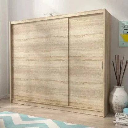 Twiki I 250 Wardrobe 250cm - Oak Sonoma