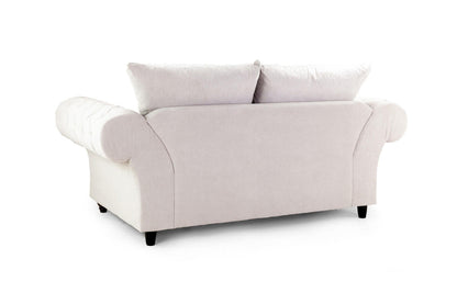 Windor Fabric 2 Seater Sofa - Grey