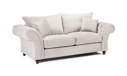 Windor Fabric 2 Seater Sofa - Grey