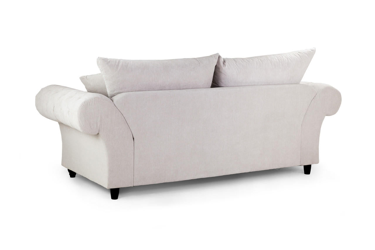 Windor Fabric 2 Seater Sofa - Grey