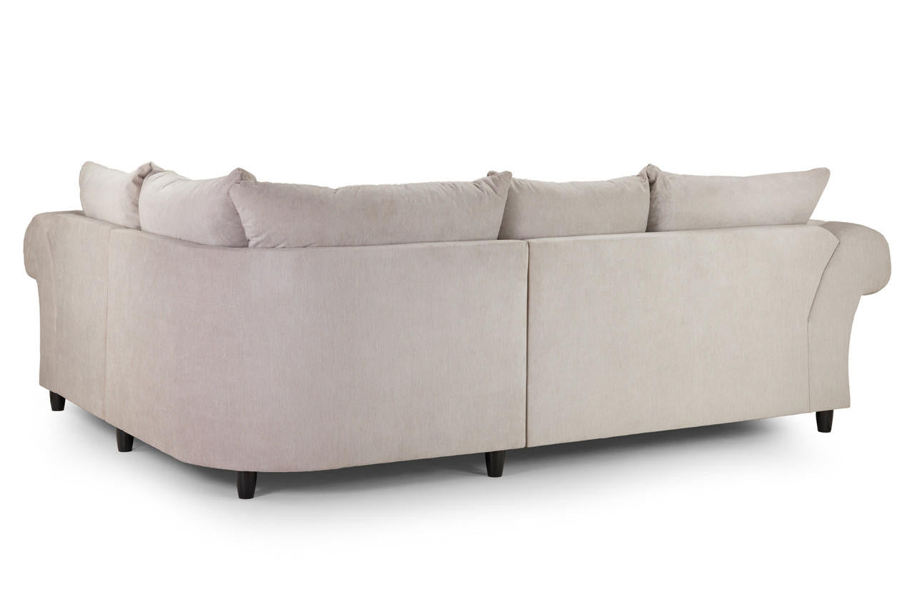 Windor Fabric 2 Seater Sofa - Grey