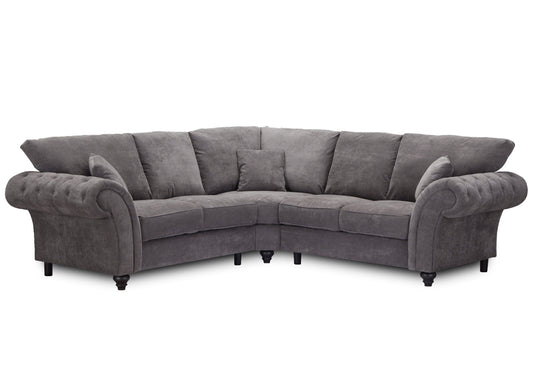 Sofa narożna Windsor High Back Large Fabric - Stone lub Dark Grey
