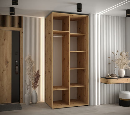 Cannes VI Sliding Door Wardrobe 120cm