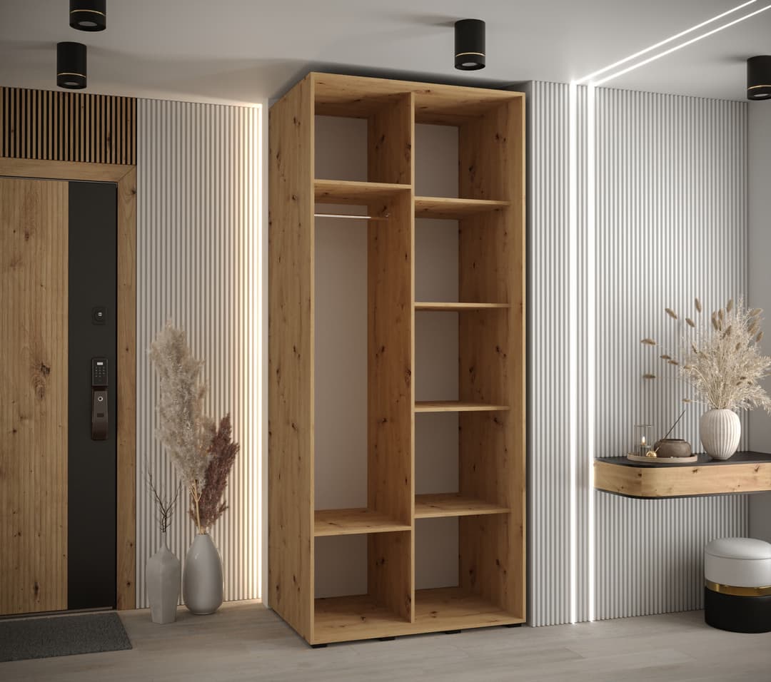 Cannes III Sliding Door Wardrobe 120cm