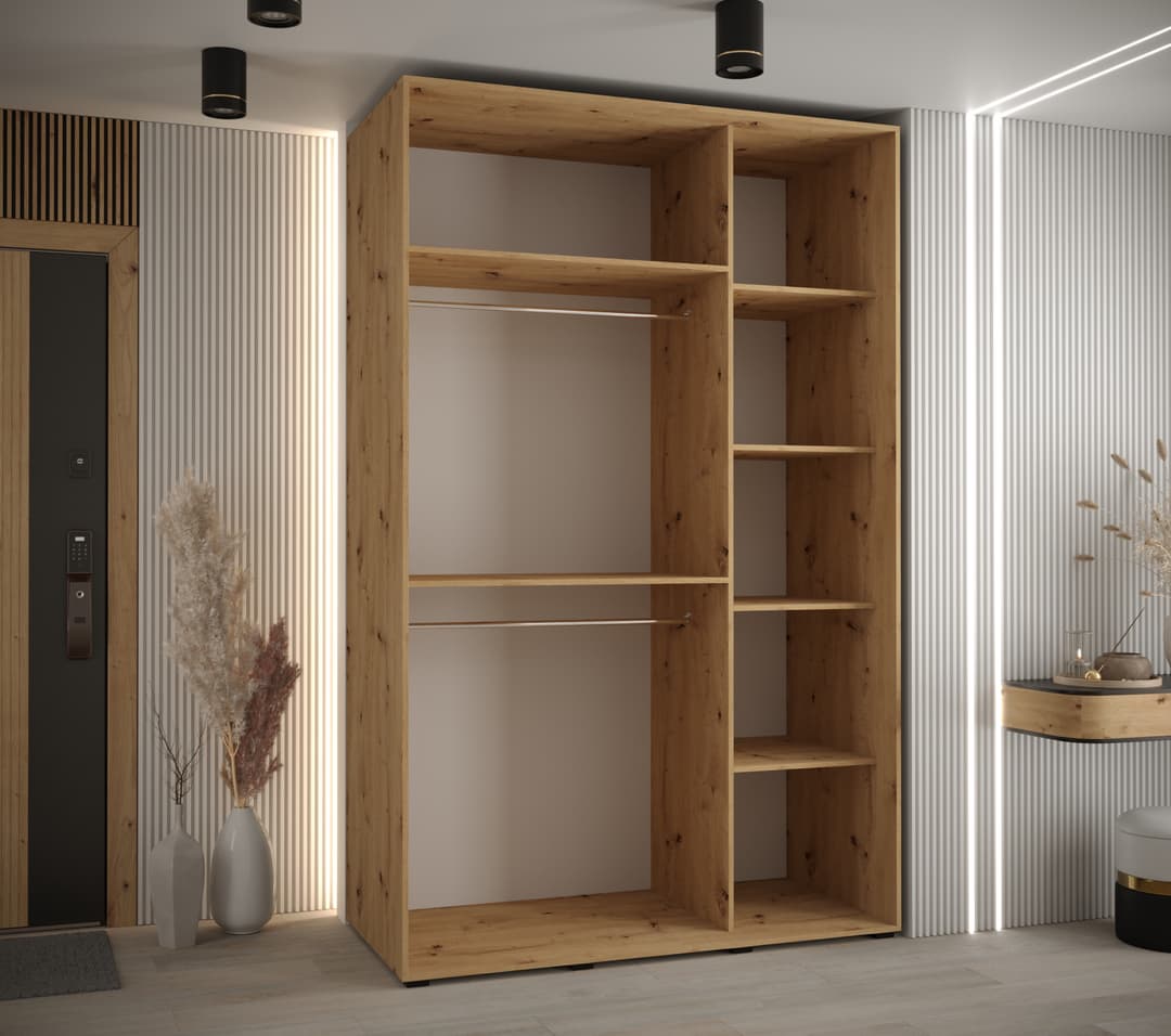 Cannes VII Sliding Door Wardrobe 150cm