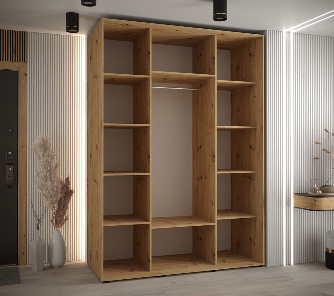 Cannes XIII Sliding Door Wardrobe 170cm