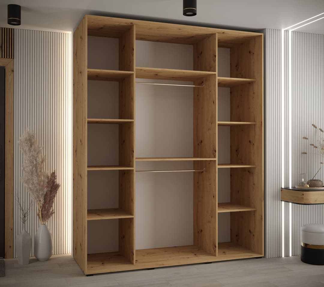 Cannes XIII Sliding Door Wardrobe 190cm