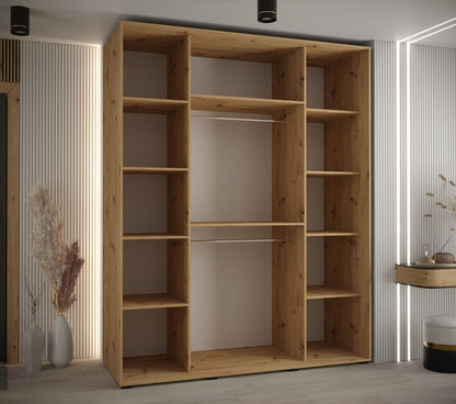 Cannes XI Sliding Door Wardrobe 190cm