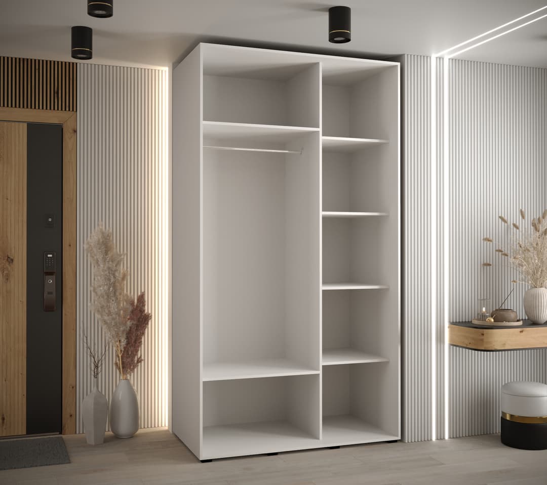 Cannes I Sliding Door Wardrobe 140cm