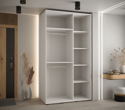 Cannes II Sliding Door Wardrobe 130cm