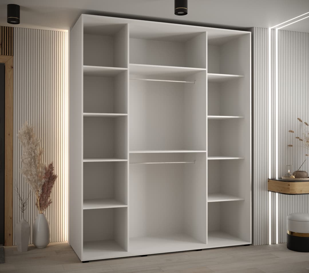 Cannes II Sliding Door Wardrobe 190cm