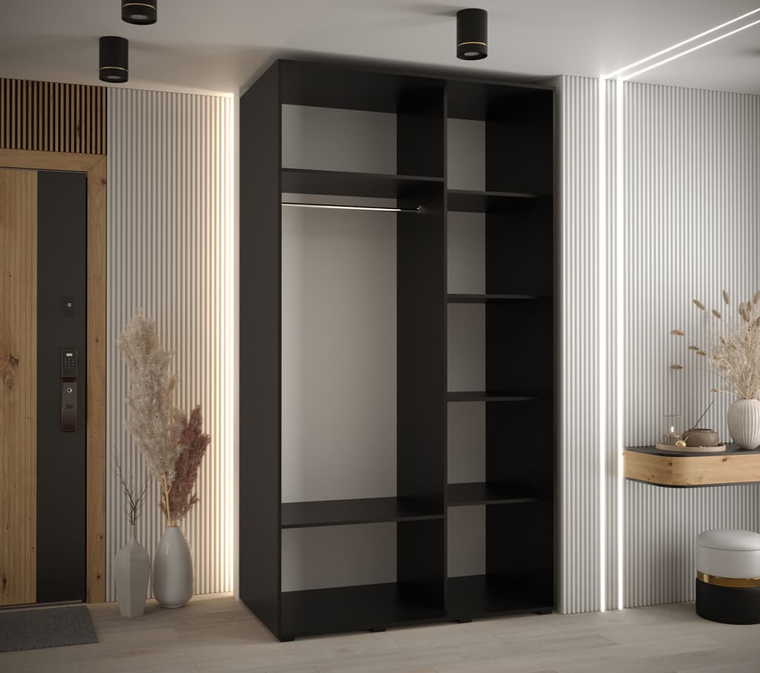 Cannes XIII Sliding Door Wardrobe 140cm