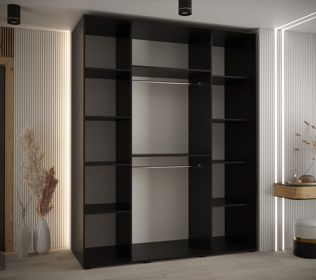 Cannes IX Sliding Door Wardrobe 190cm