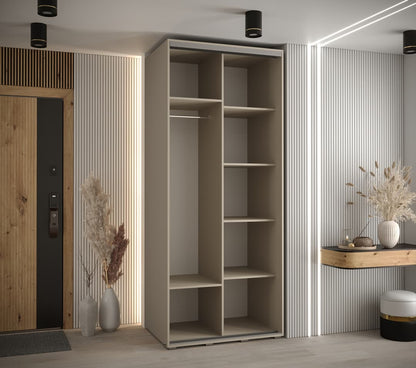 Dakota I Sliding Door Wardrobe 100cm