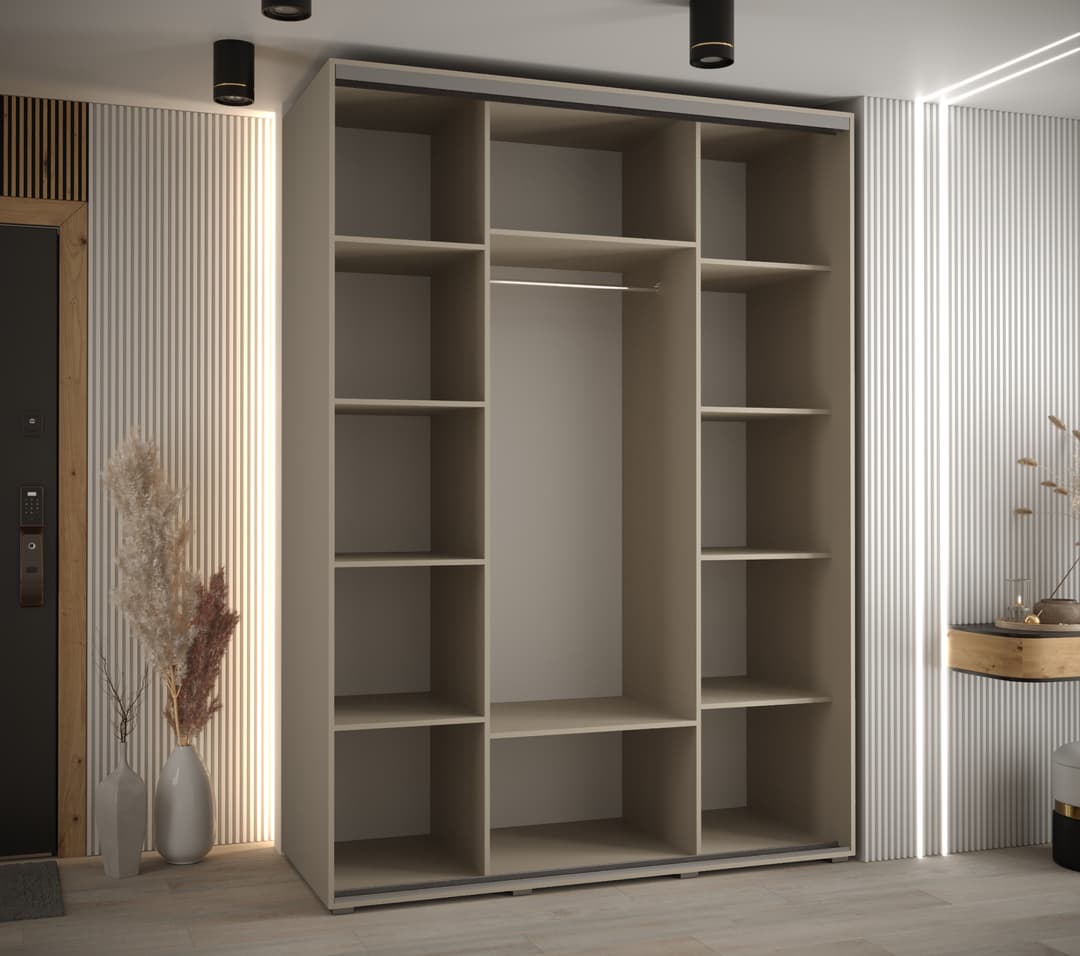 Dakota IX Sliding Door Wardrobe 170cm