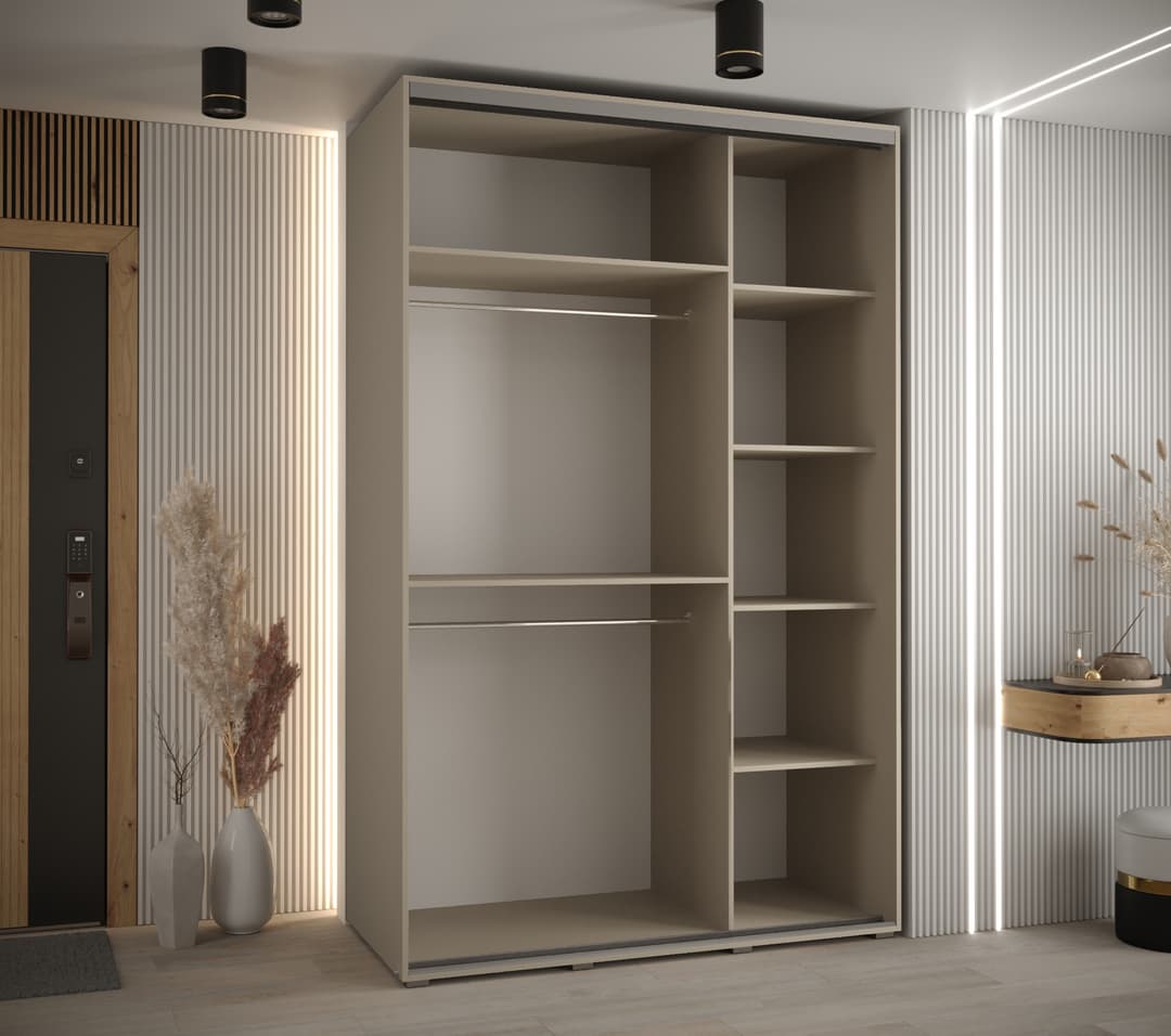 Dakota V Sliding Door Wardrobe 160cm