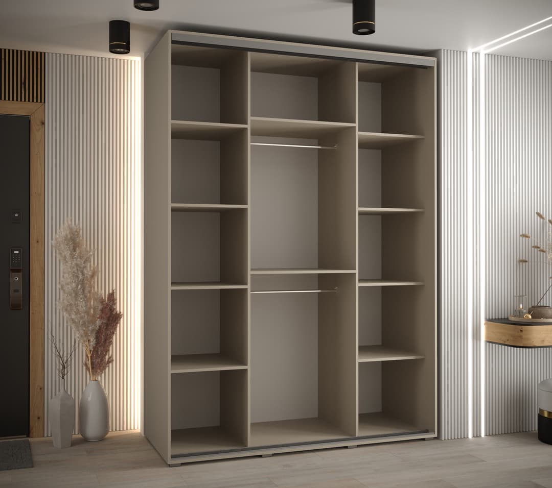 Dakota III Sliding Door Wardrobe 170cm